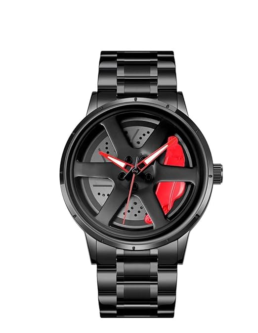 Stainless Steel Spinning Watch