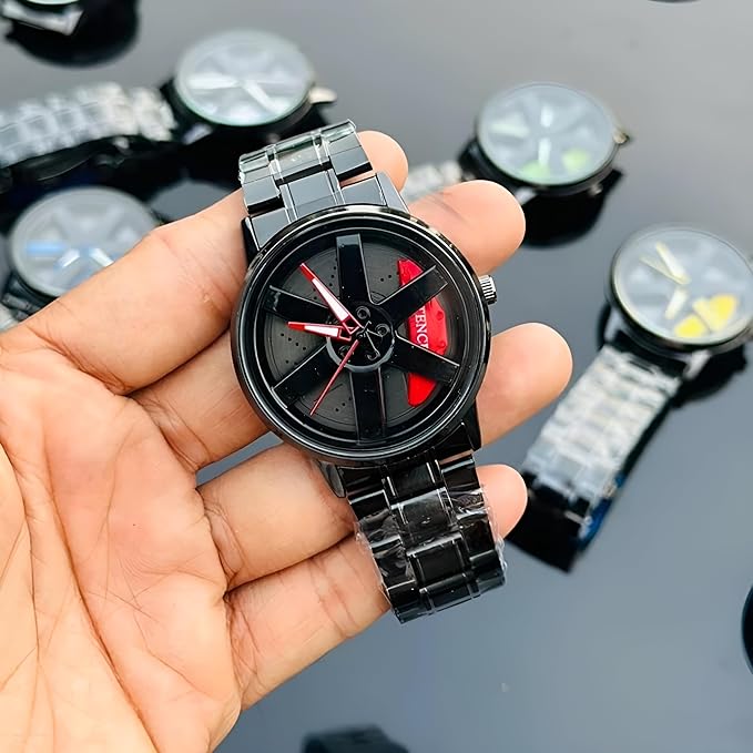 Stainless Steel Spinning Watch