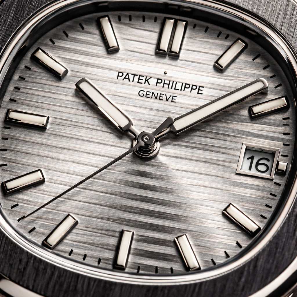 Men’s Luxury Stainless Steel Watch – Silver  Dial